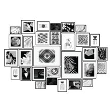 30 Piece Instant Gallery Wall Frame Set